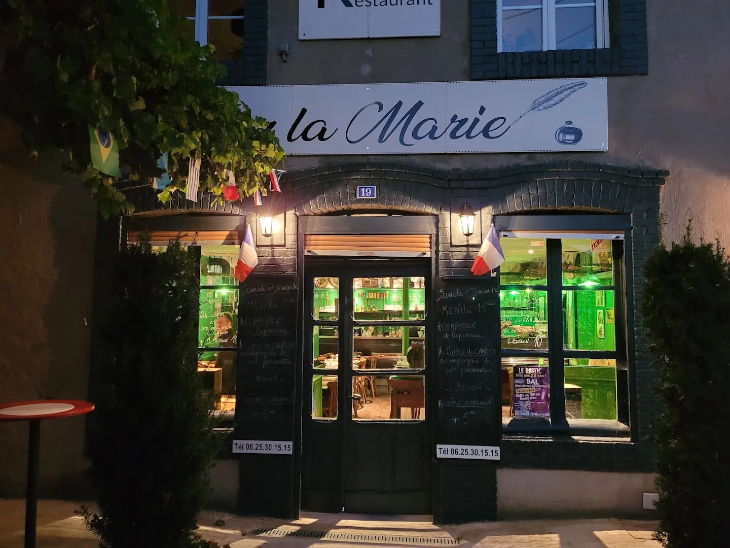 Chez la marie